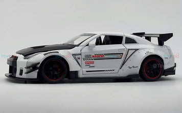 Nissan GTR-R R35 Schafer 1:18 diecast scale model miniature car - Big Size | Assorted Colors