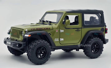 Jeep Wrangler Rubicon 1:24  diecast scale model car | Assorted Colors