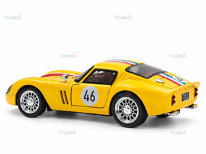 Ferrari 250 GTO 1:24 Metal Diecast Scale Model Car Collectible