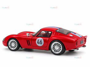 Ferrari 250 GTO 1:24 Metal Diecast Scale Model Car Collectible