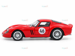 Ferrari 250 GTO 1:24 Metal Diecast Scale Model Car Collectible