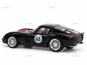 Ferrari 250 GTO 1:24 Metal Diecast Scale Model Car Collectible